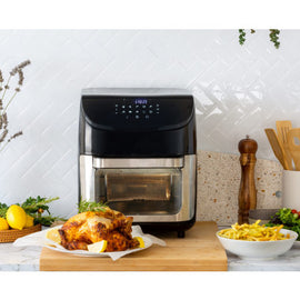 12L Digital Air Fryer w/ 200C, 7 Cooking Settings & Rotisserie Function