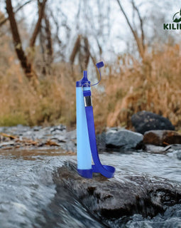 Water Filter, Ultralight and Durable, Long-Lasting Up to 1500L Water, Easy Carry