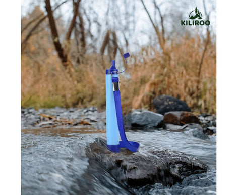 Water Filter, Ultralight and Durable, Long-Lasting Up to 1500L Water, Easy Carry