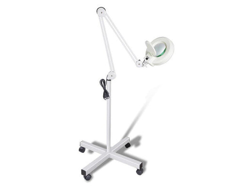 5x Magnifying Lamp Fluorescent Salon Light Glass Beauty Floor Stand Magnifier