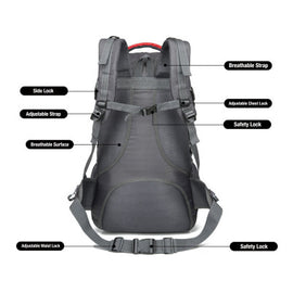 40L Waterproof Outdoor Hiking Backpack Camping