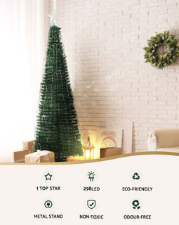 Jingle Jollys Christmas Tree 1.8M 298 LED