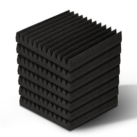 20pcs Acoustic Foam Panels Tiles Studio Sound Absorbtion Wedge 30X30CM