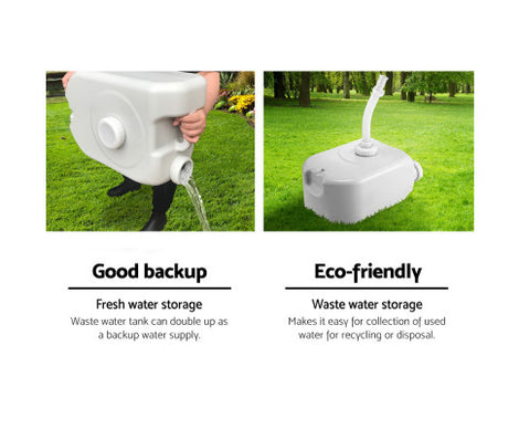 Portable Camping Wash Basin 43L