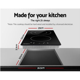 Electric Ceramic Cooktop 30cm Kitchen Cooker