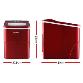 Portable Ice Cube Maker Machine 2L Home Bar