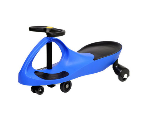 Kids Ride On Swing Car - Blue