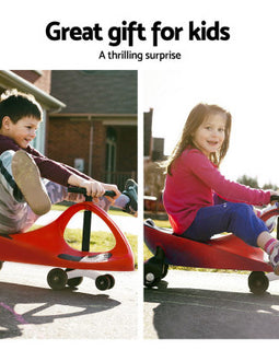 Kids Children Swing Car Ride On Toys Scooter