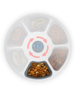 6 Meal Automatic Pet Feeder Dispenser