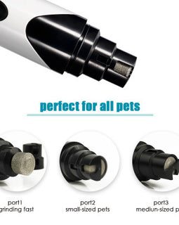 Electric Pet  Quiet Nail Grinder Clipper